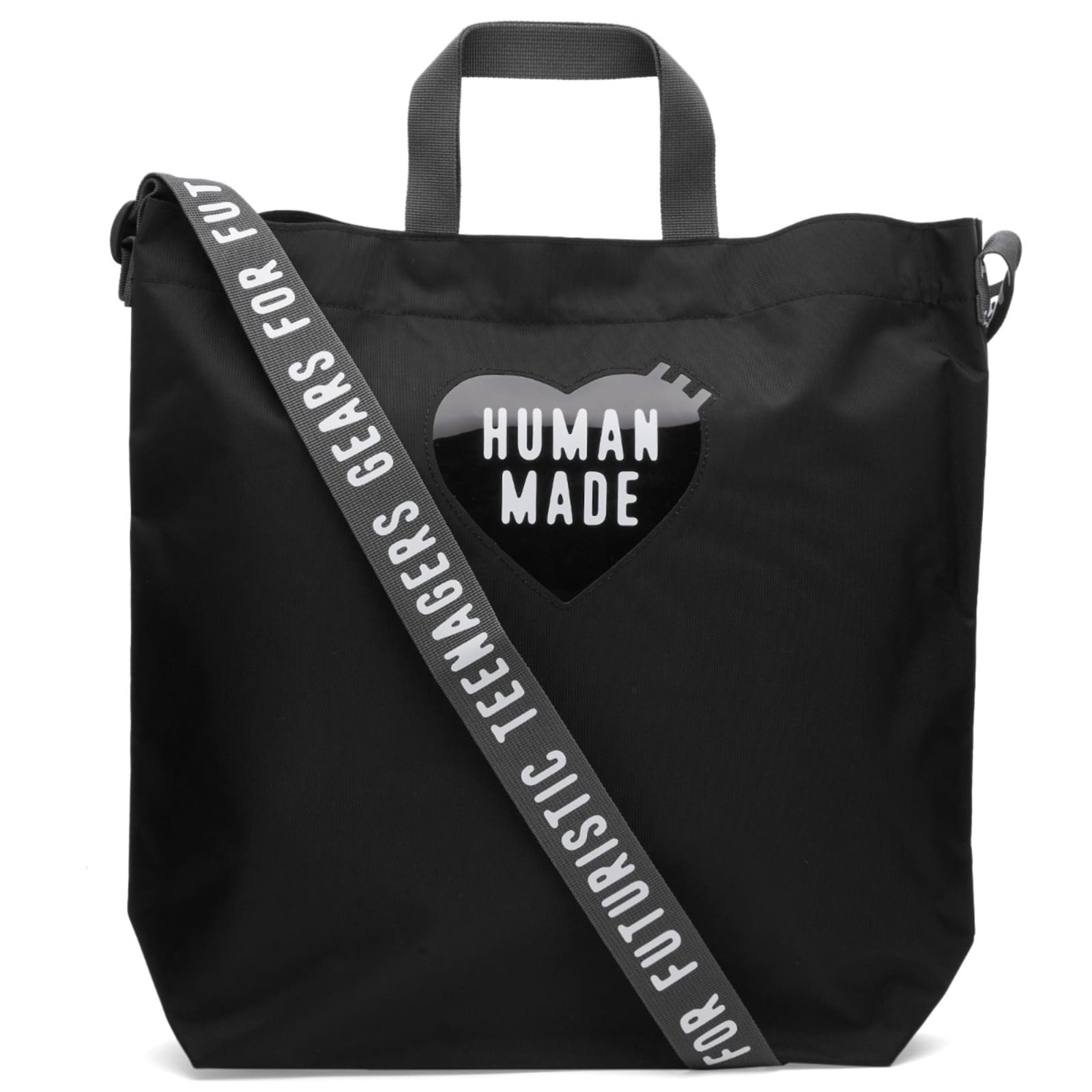 Human Made Shoulder Tote Bag Black | END. (AR)