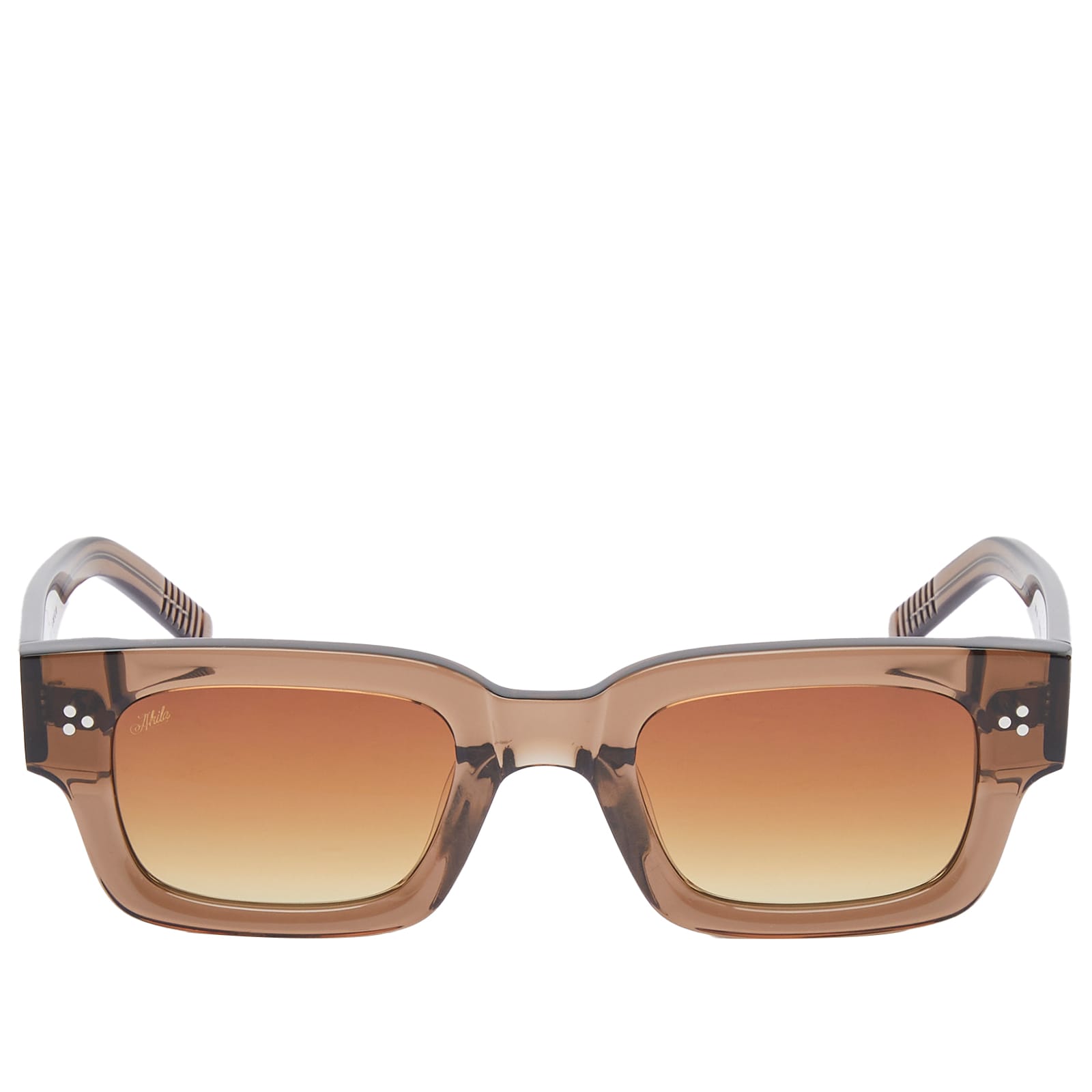 Akila Syndicate Sunglasses - Brown & Amber Gradient