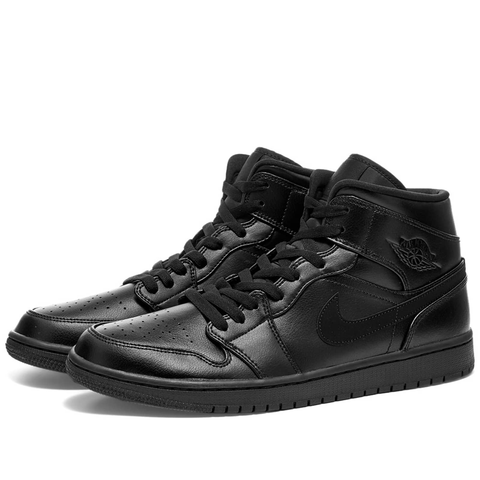 black mid jordan 1