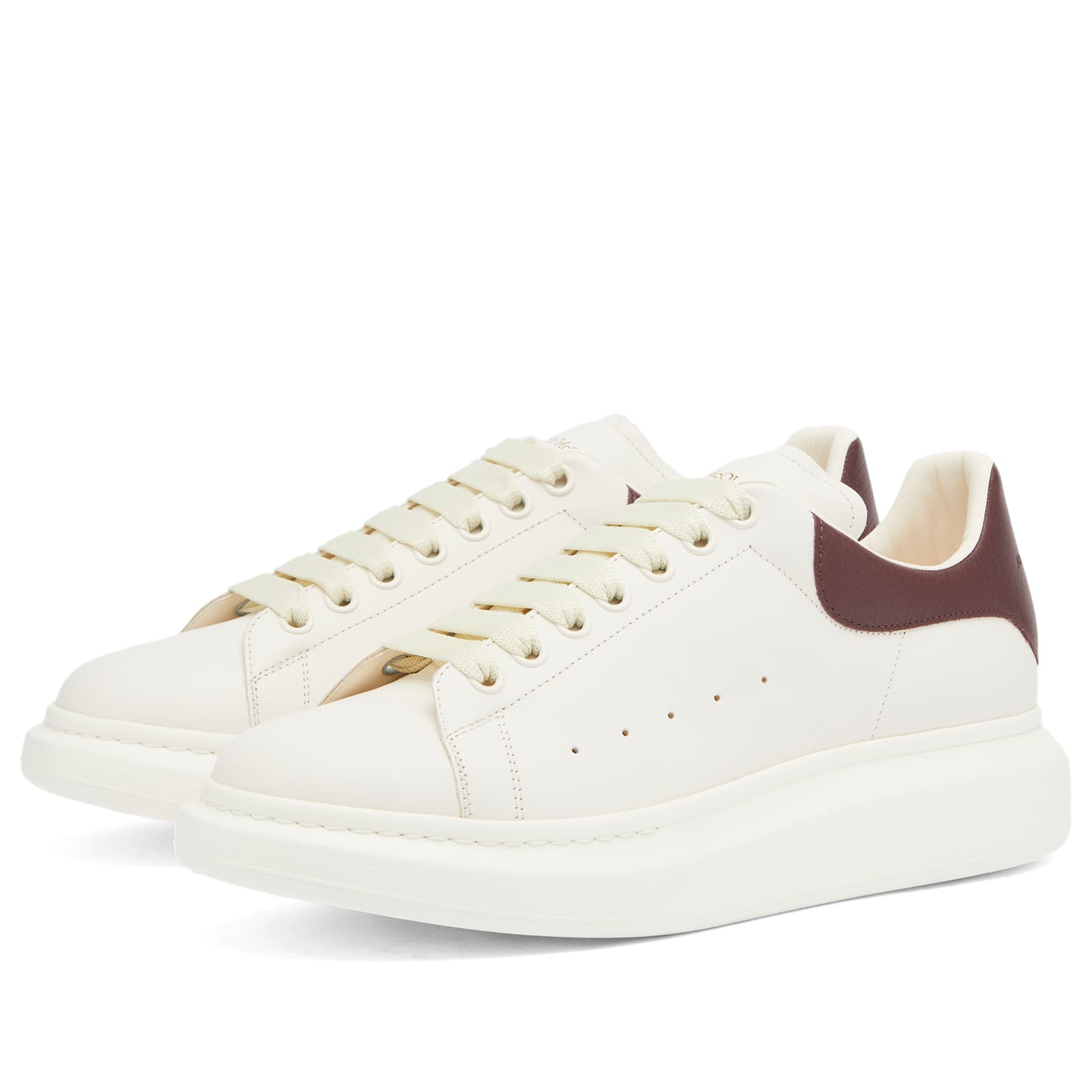 Alexander McQueen Exaggerate Sole Leather Sneaker