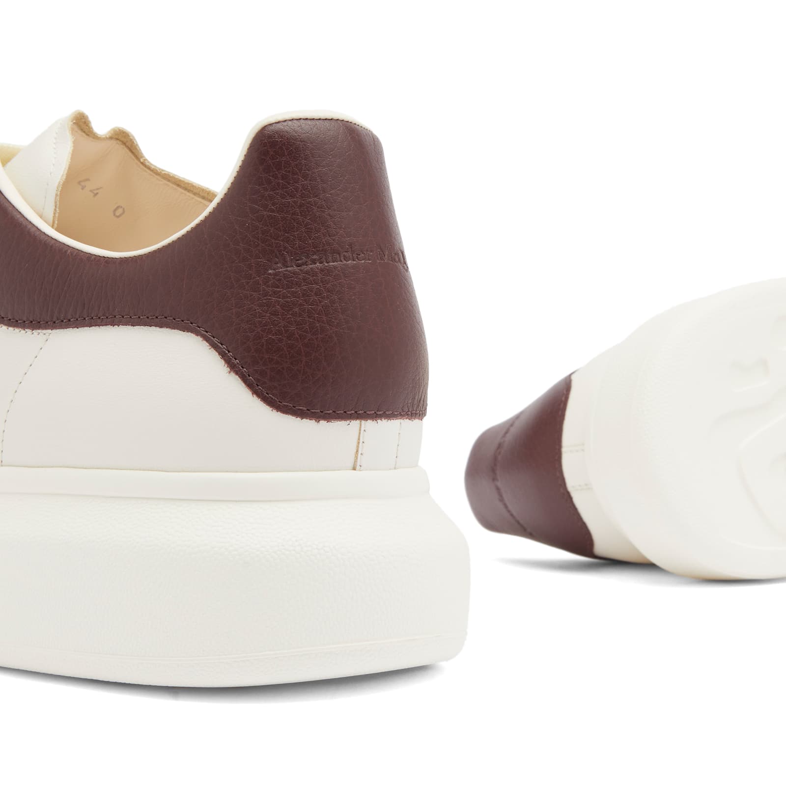 Alexander McQueen Exaggerate Sole Leather Sneaker