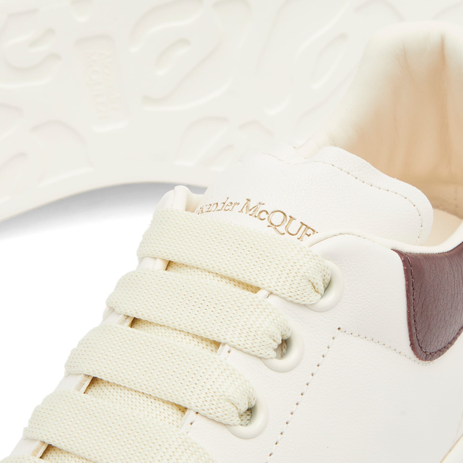 Alexander McQueen Exaggerate Sole Leather Sneaker