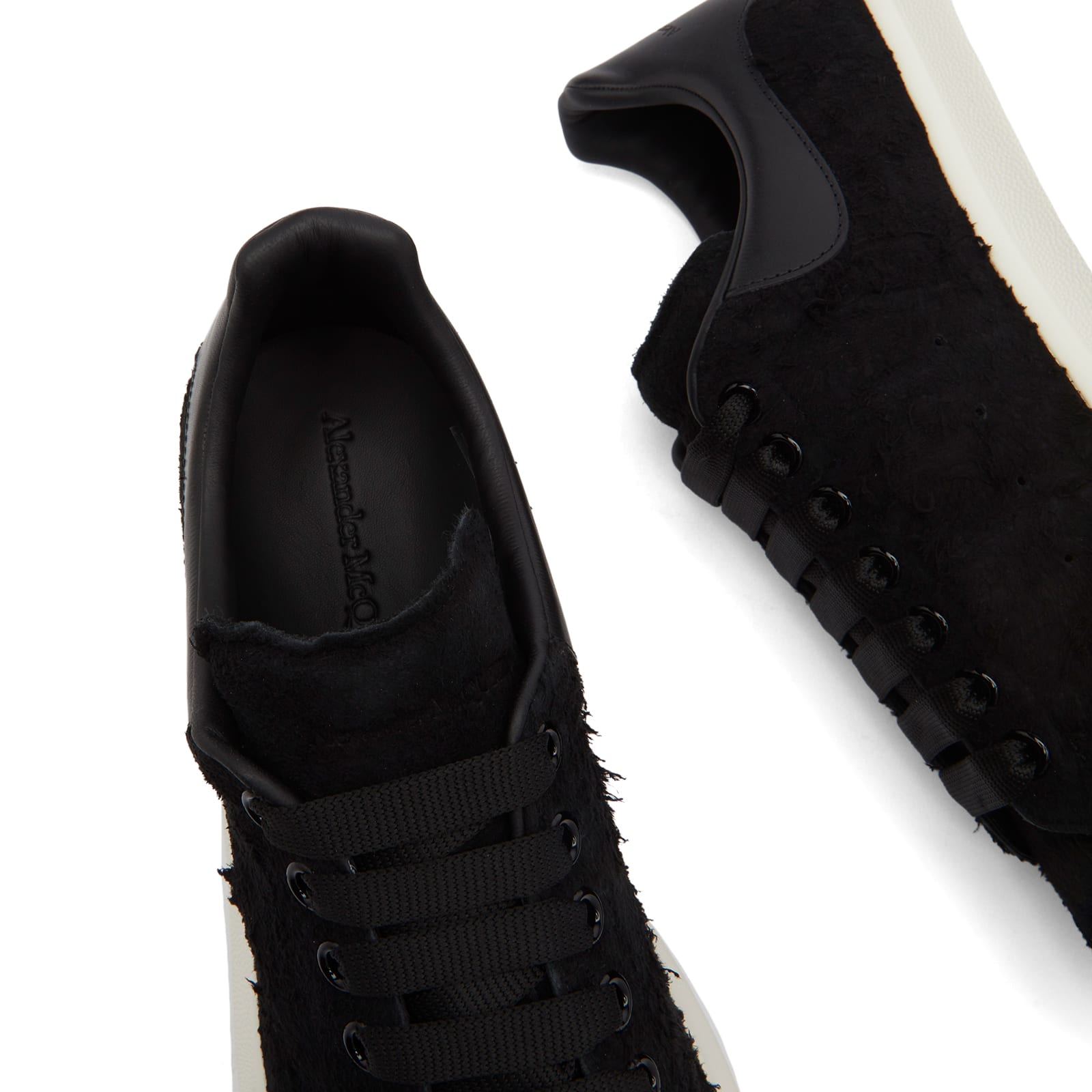 Alexander McQueen Exaggerate Sole Rough Suede Sneaker