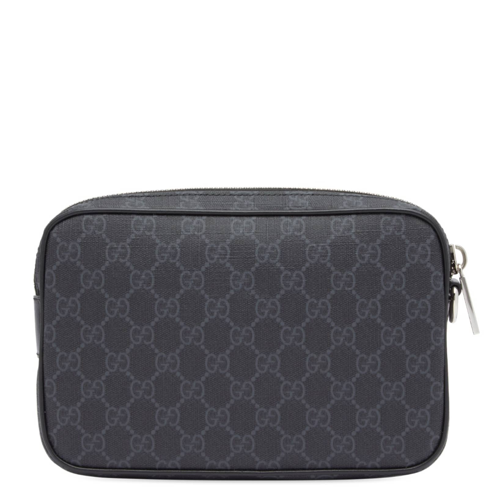 Gucci GG Black Pouch with Strap