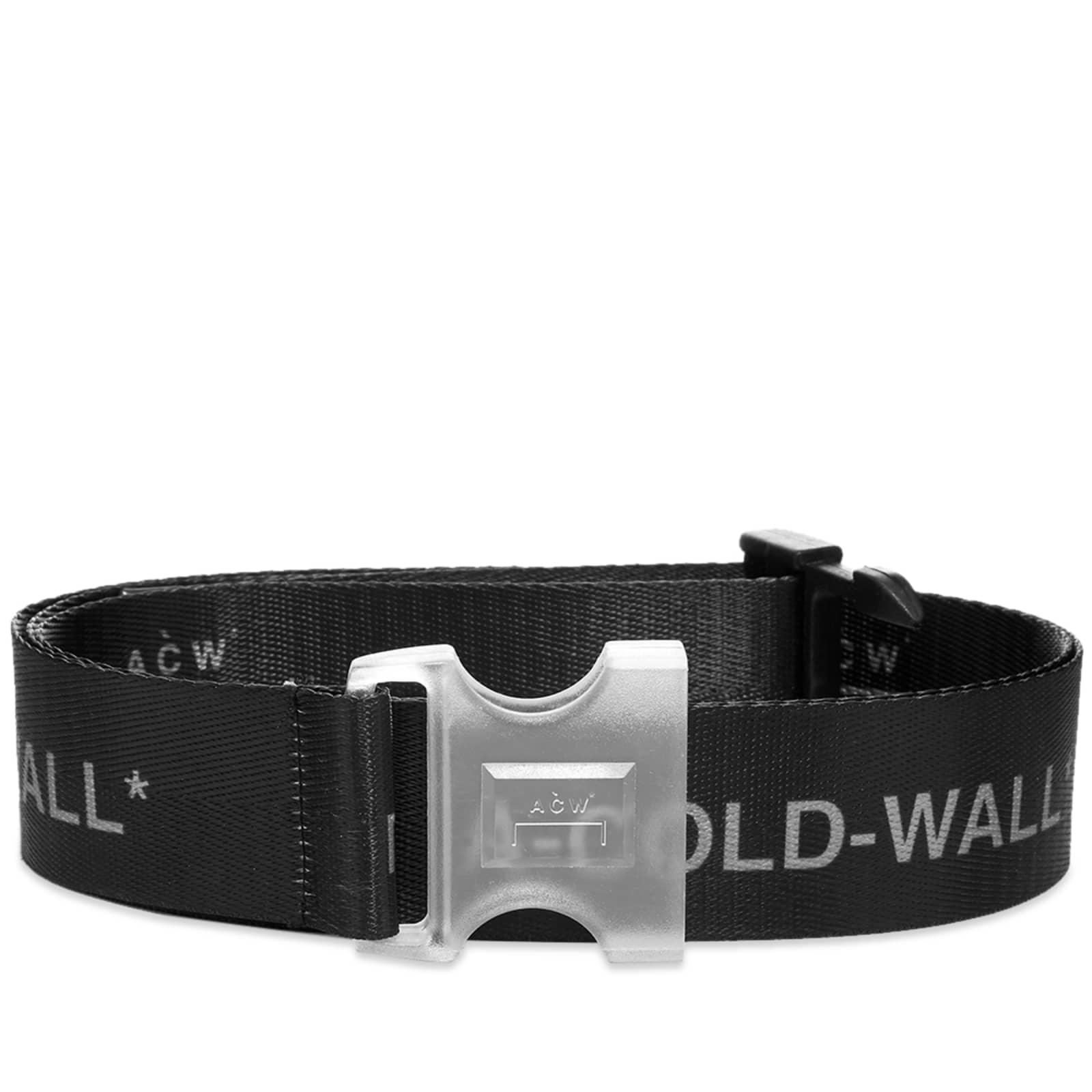 ACOLDWALL* Logo bing Belt Black END. (NZ)
