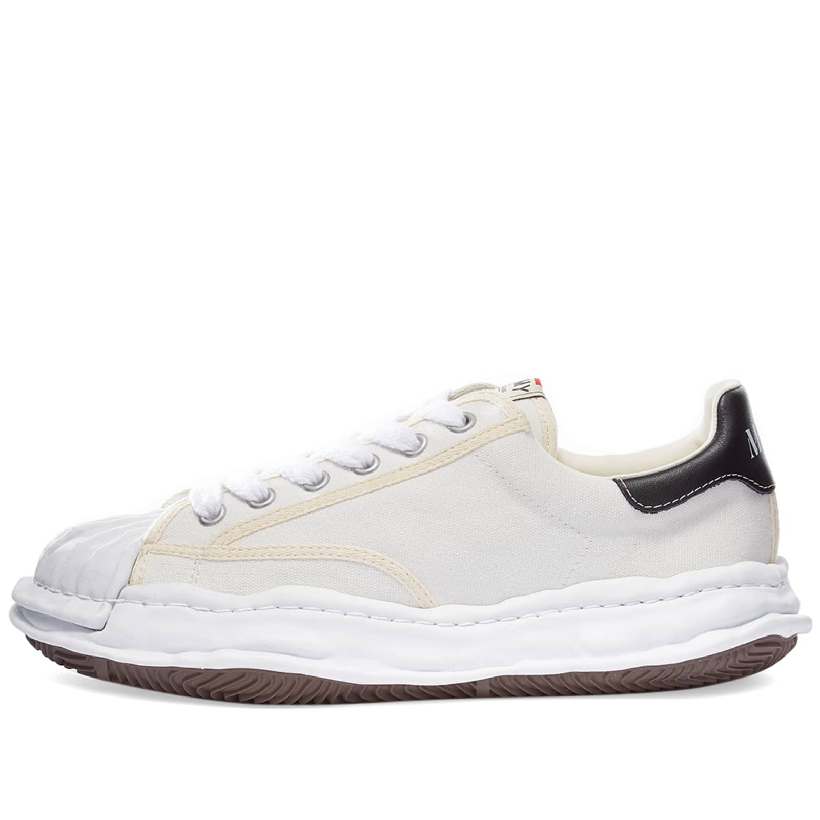 Maison MIHARA YASUHIRO Blakey Low Original STC Sole Sneaker White | END.