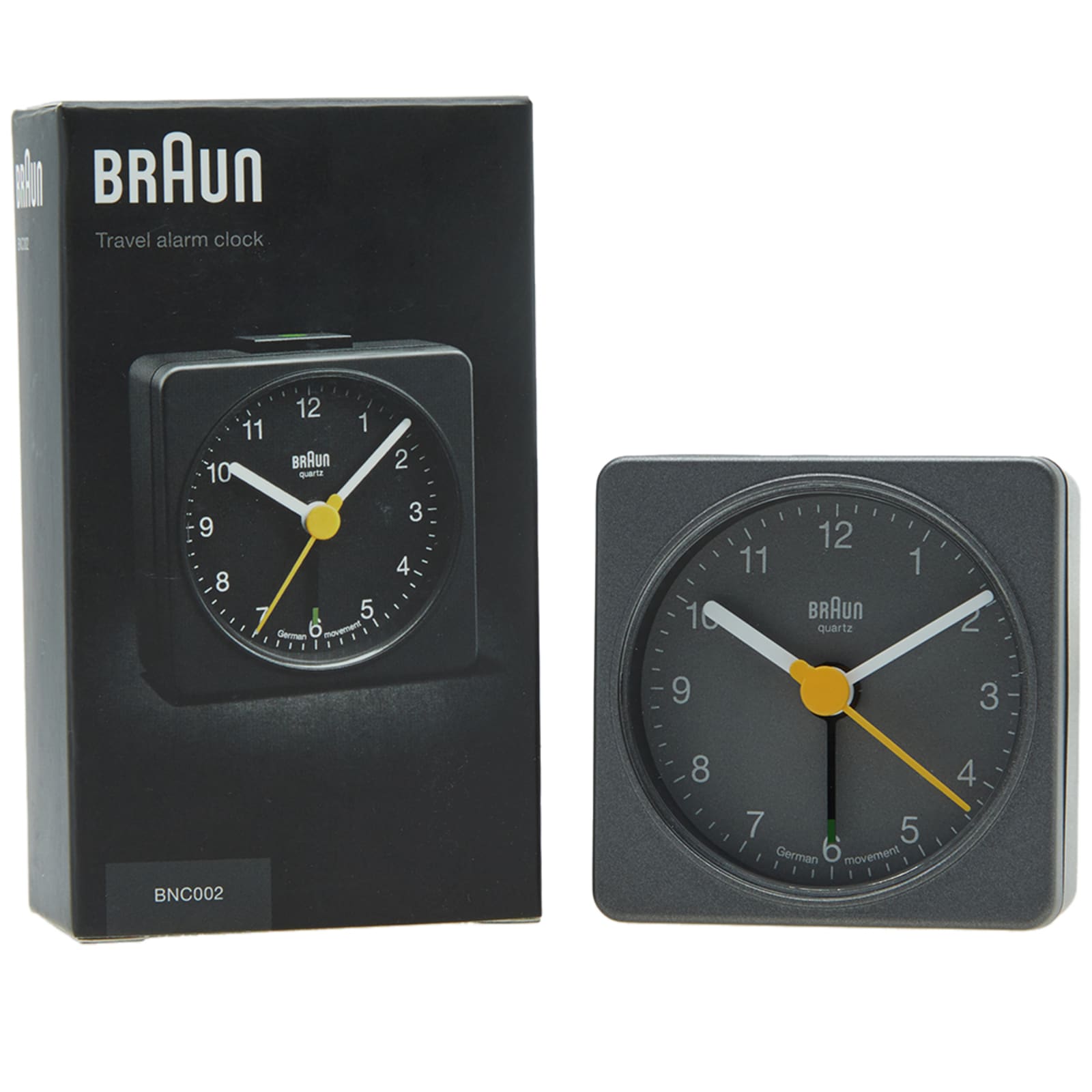 Braun BNC002 Alarm Clock Grey END. (AU)