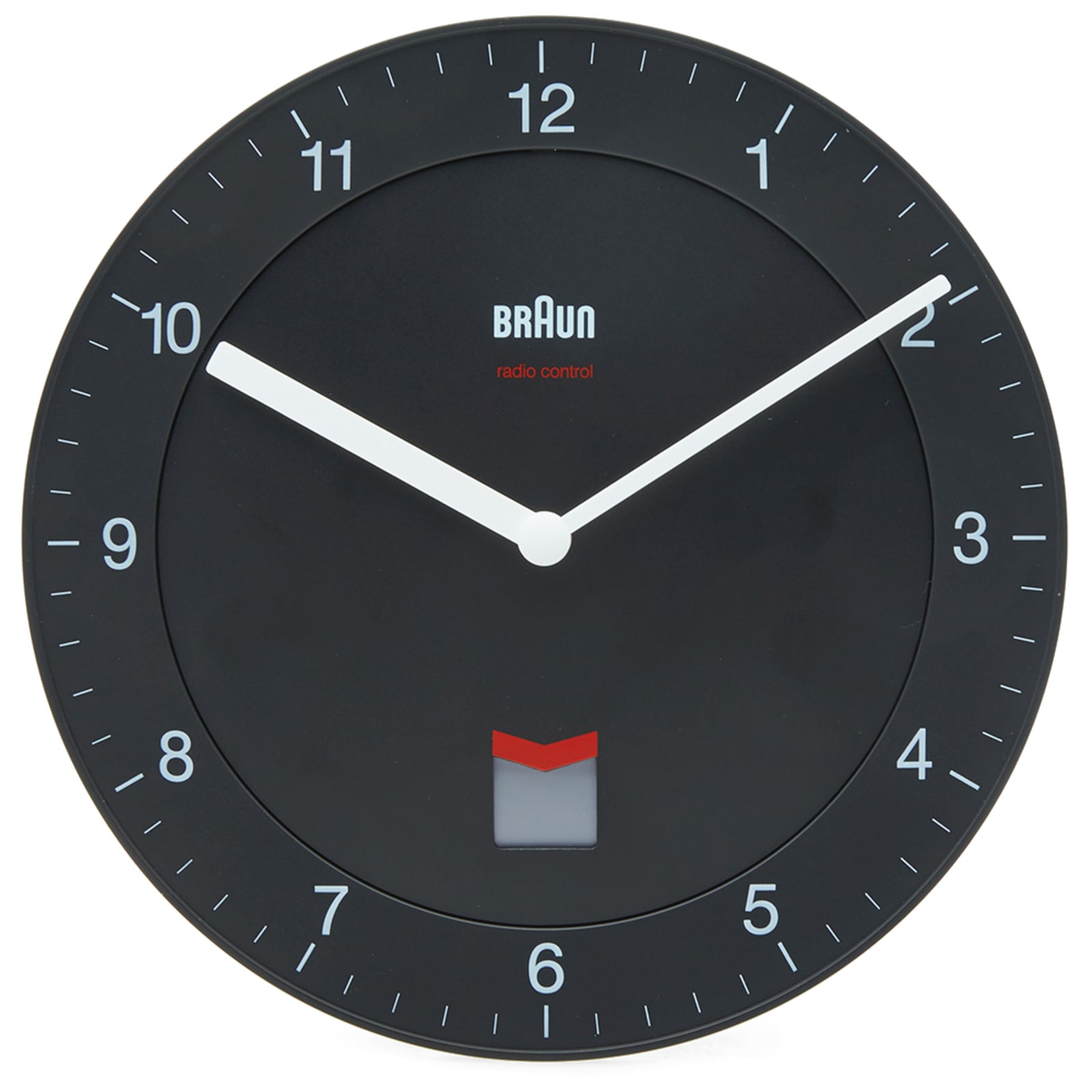 Braun Radio Controlled Wall Clock DCF Version Black END. (US)