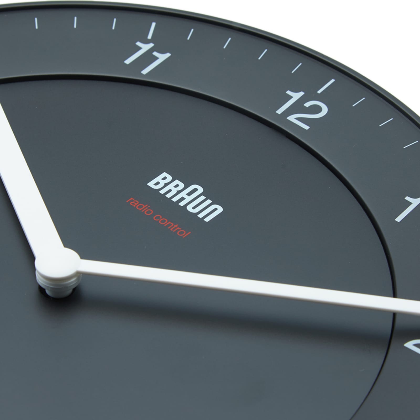 Braun Radio Controlled Wall Clock DCF Version Black END. (US)