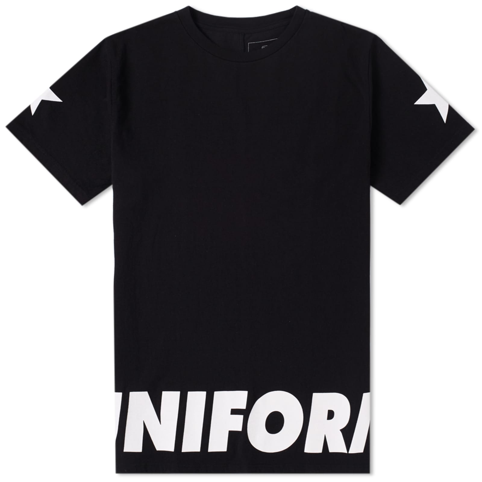 Uniform Experiment Sleeve Star Big Tee Black END. (HK)