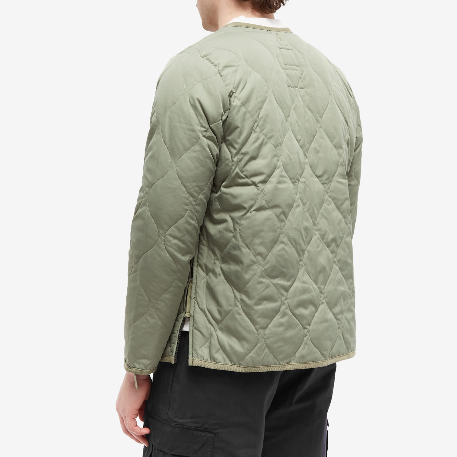 Taion Military Zip Down Jacket Sage Green END. (DK)