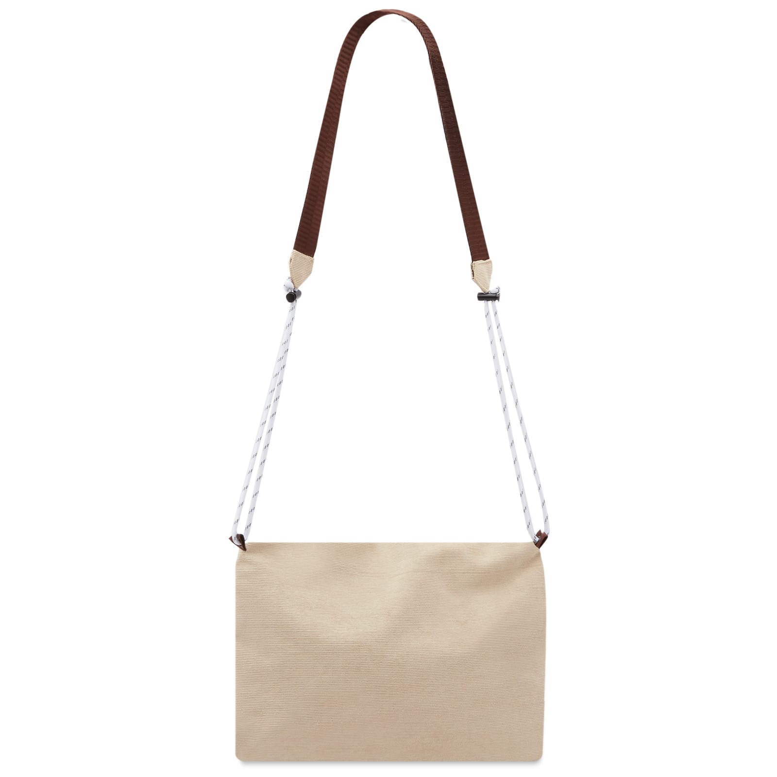 Taikan Large Corduroy Sacoche Cross Body Bag Tan Corduroy END.