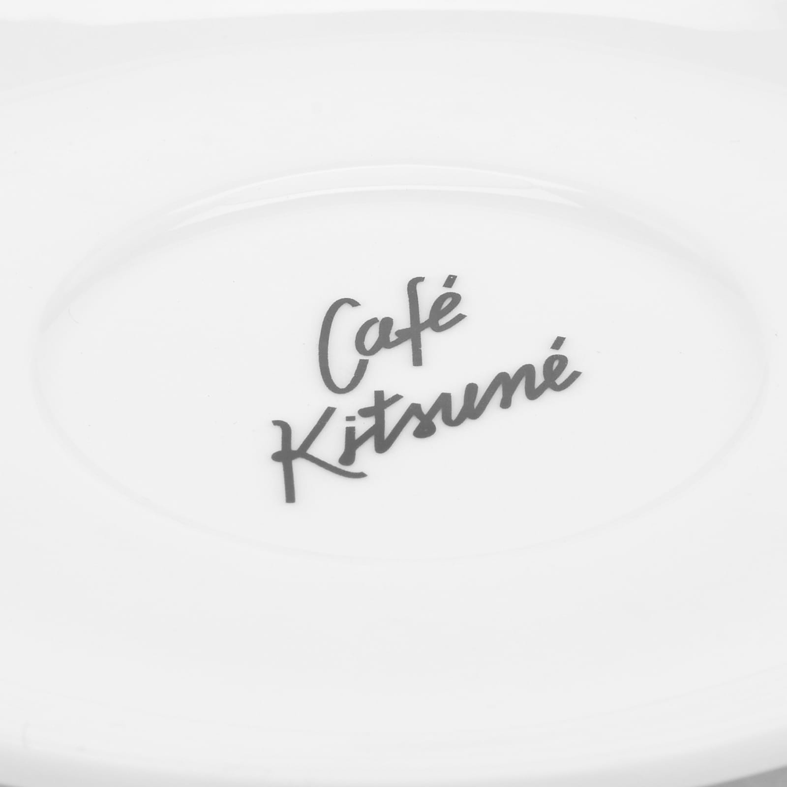 Maison Kitsune Cup & Saucer Ceramic Size M White END.