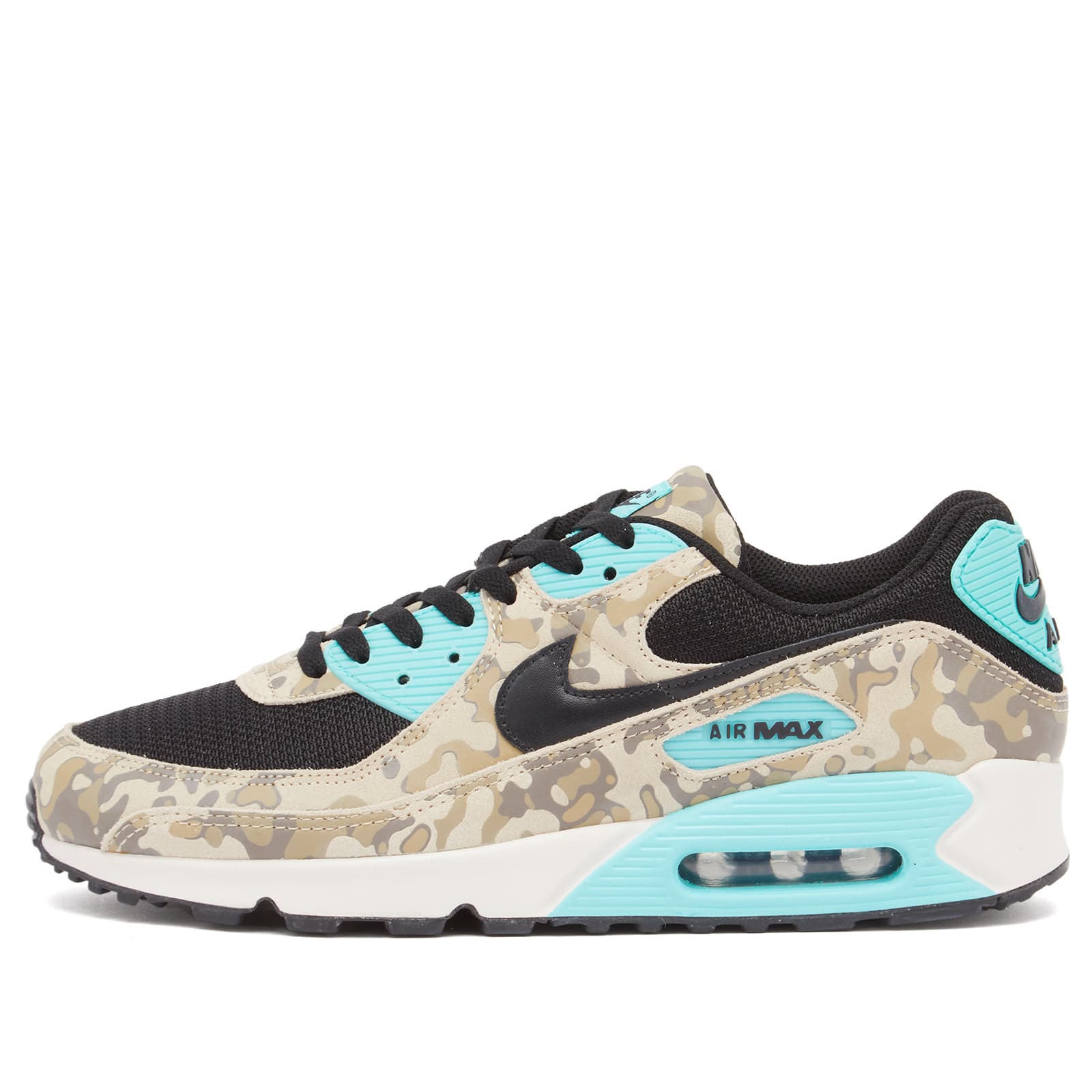 Nike Air Max 90 Prm Sneaker - Sandrift, Black & Green