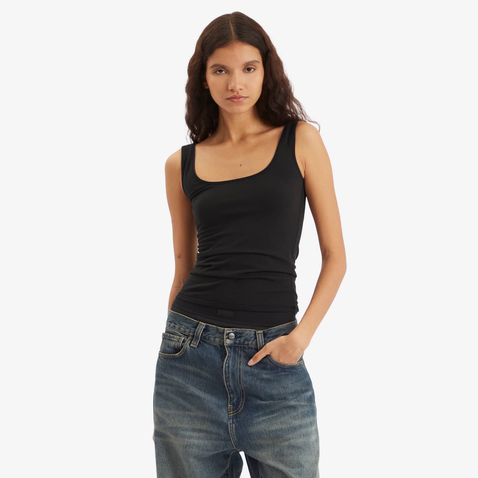 SKIMS Square Neck Tank Top