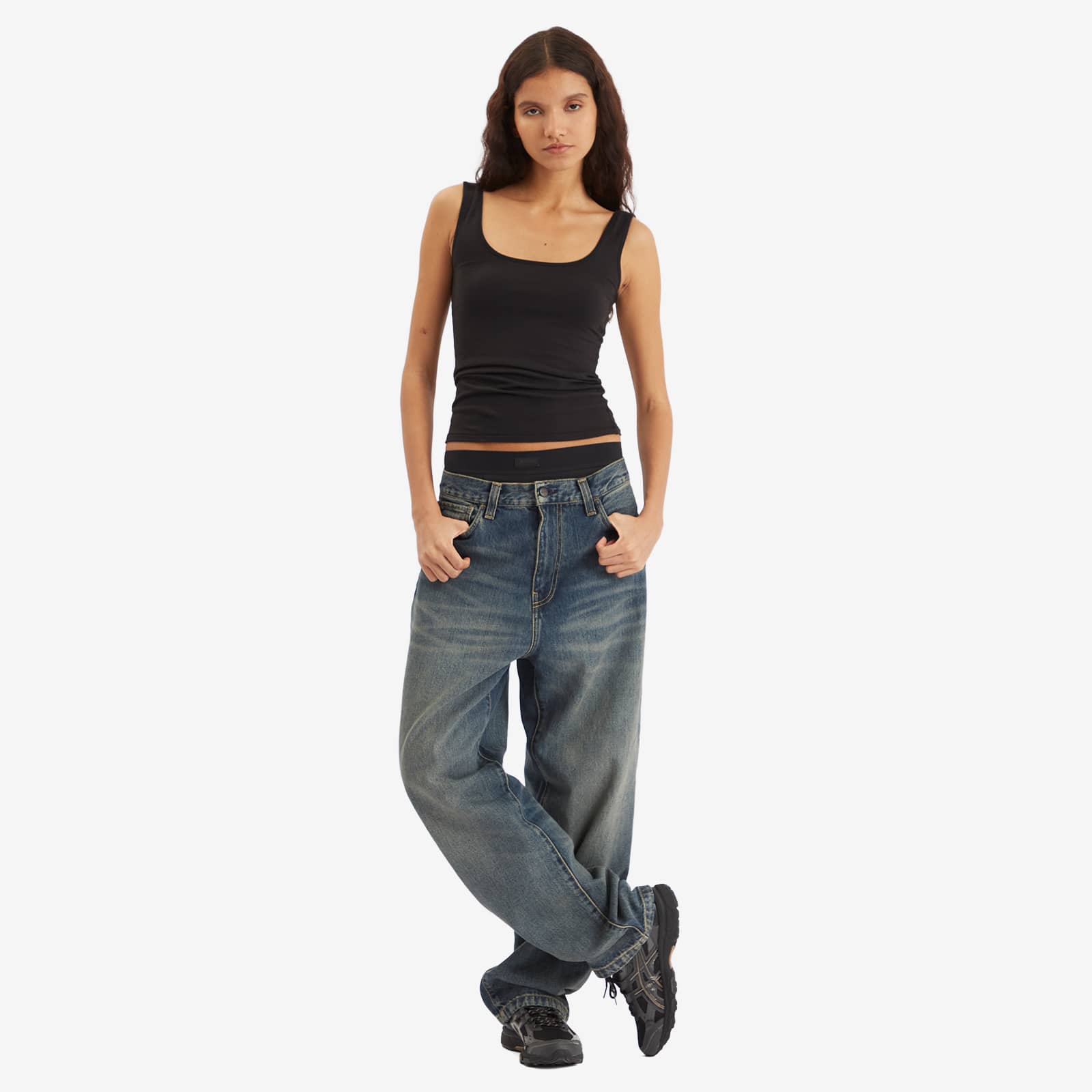 SKIMS Square Neck Tank Top