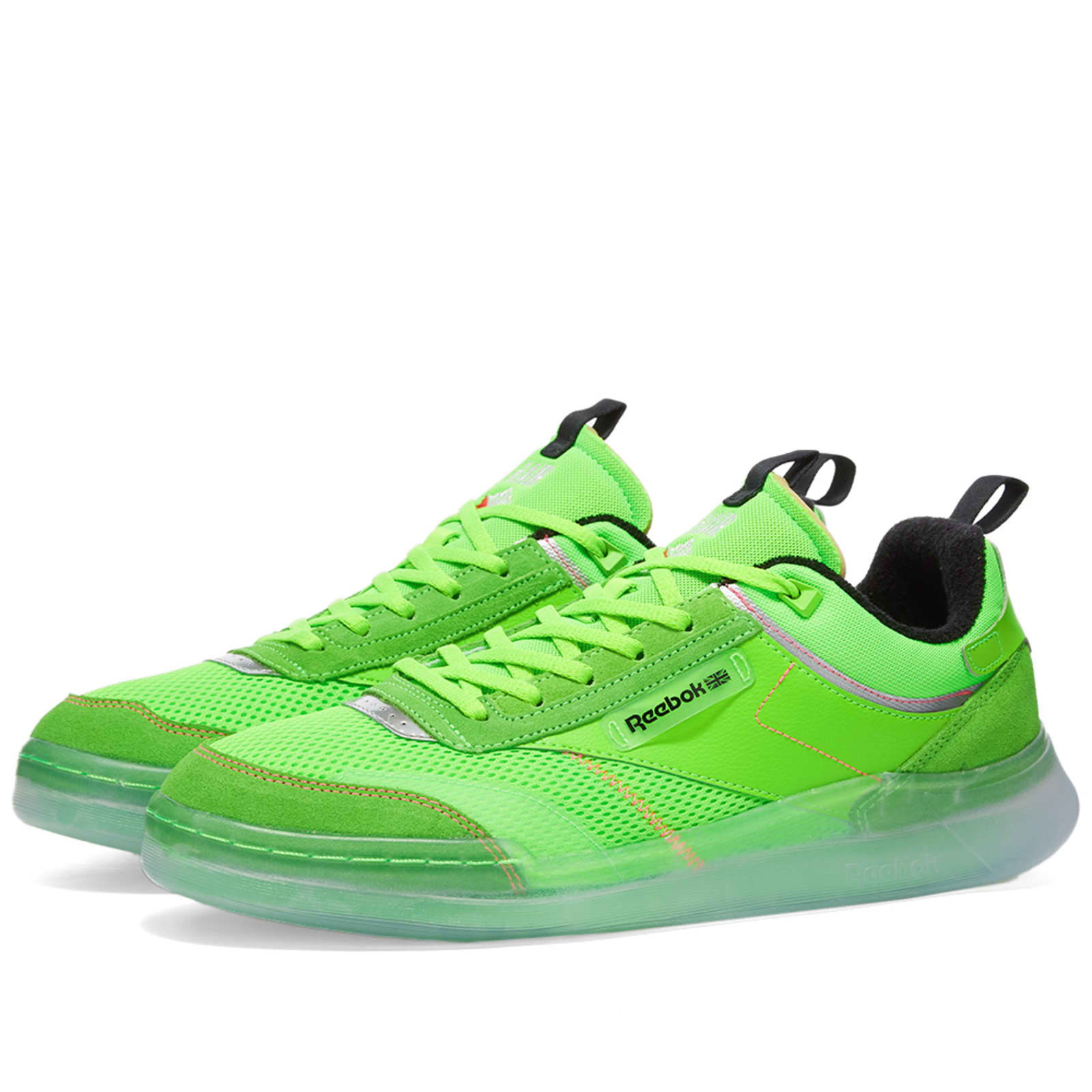 Reebok x Daniel Moon Club C Legacy - Solar Green & Core Black