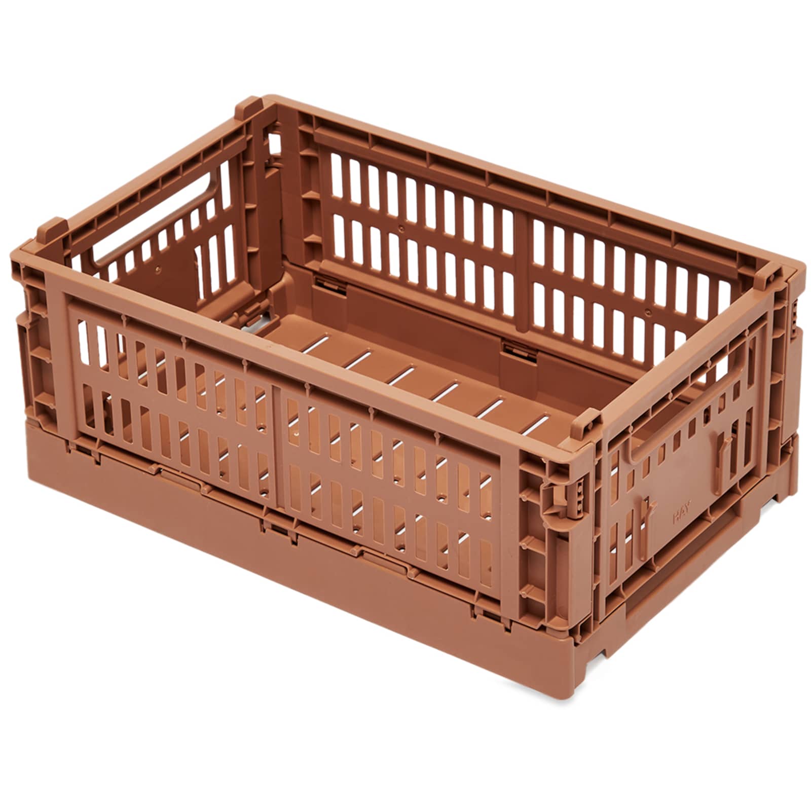HAY Small Recycled Colour Crate Terracotta END. (ES)