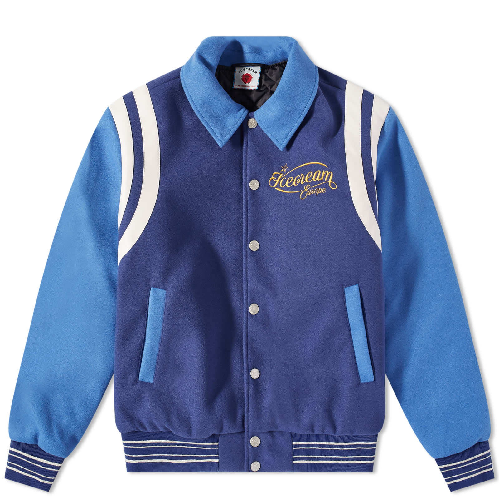 ICECREAM Mascot Varsity Jacket Blue END. (GB)
