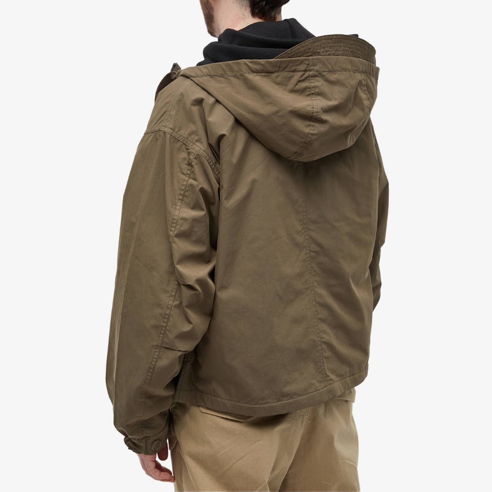 FrizmWORKS Smock Hooded Parka Jacket Olive END. (Europe)
