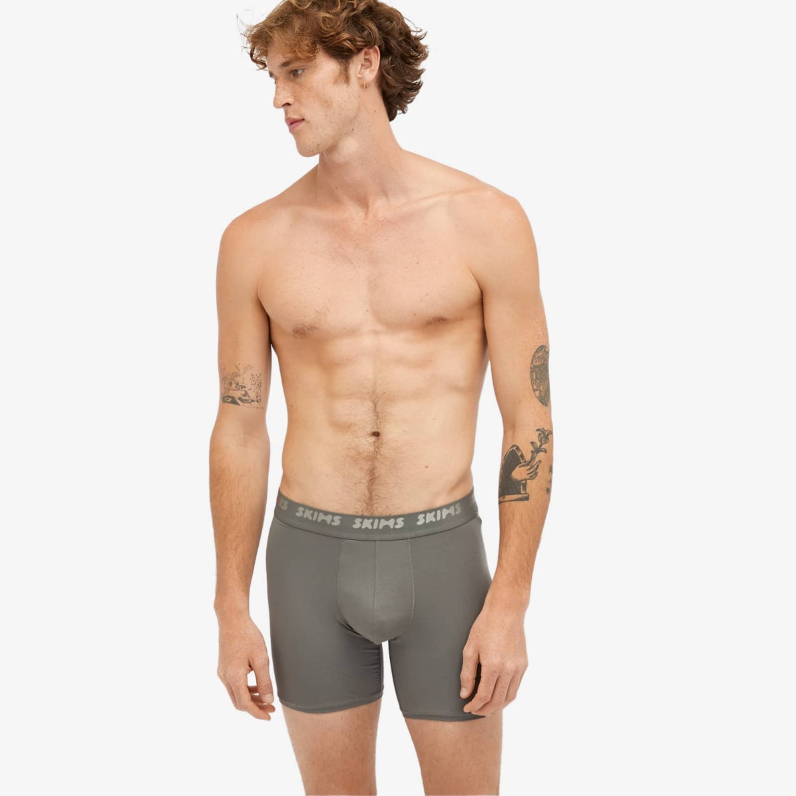 SKIMS Stretch Boxer Brief 3" 3Pack Desert Multi END. (TW)