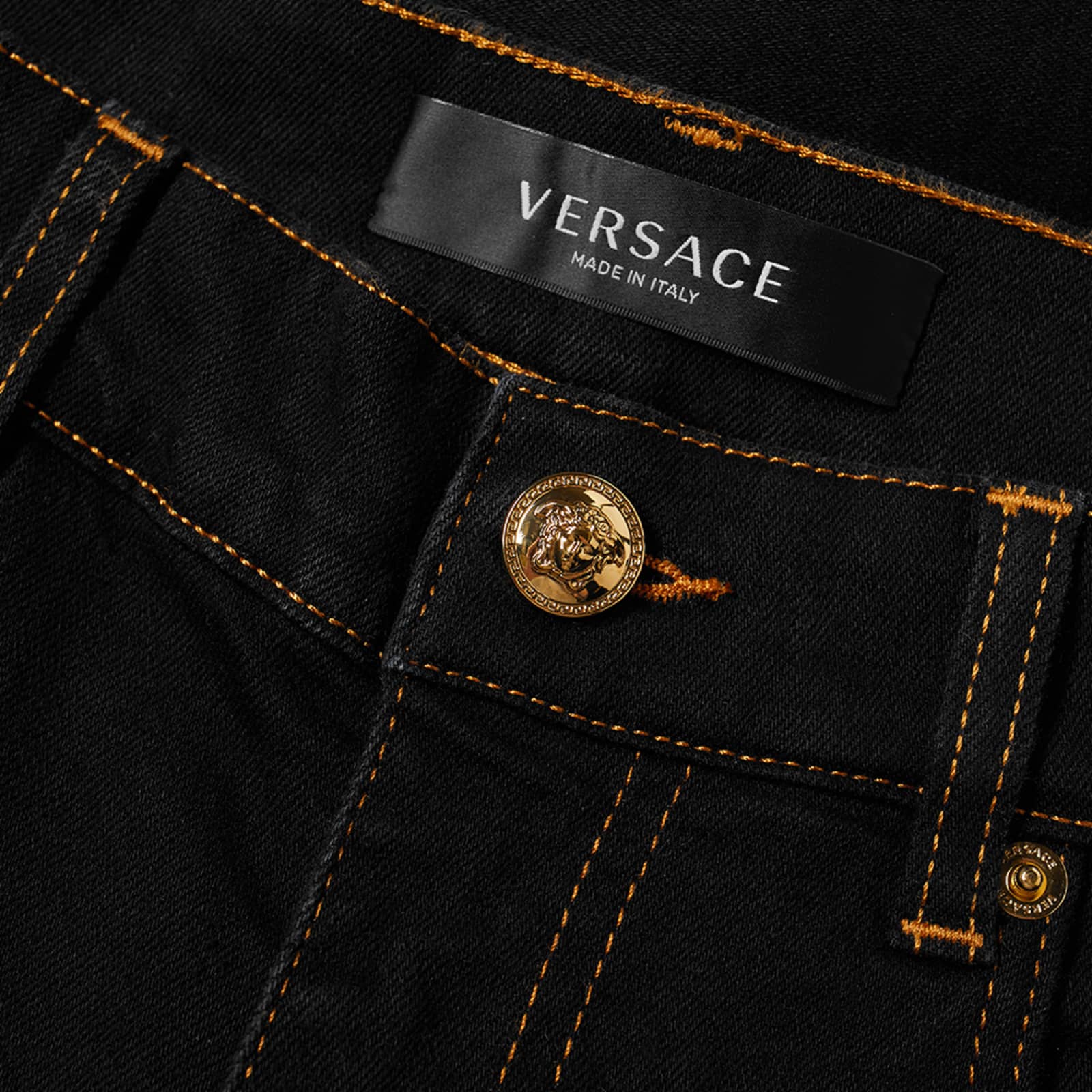 Versace Slim Fit Jeans Black END. (TW)