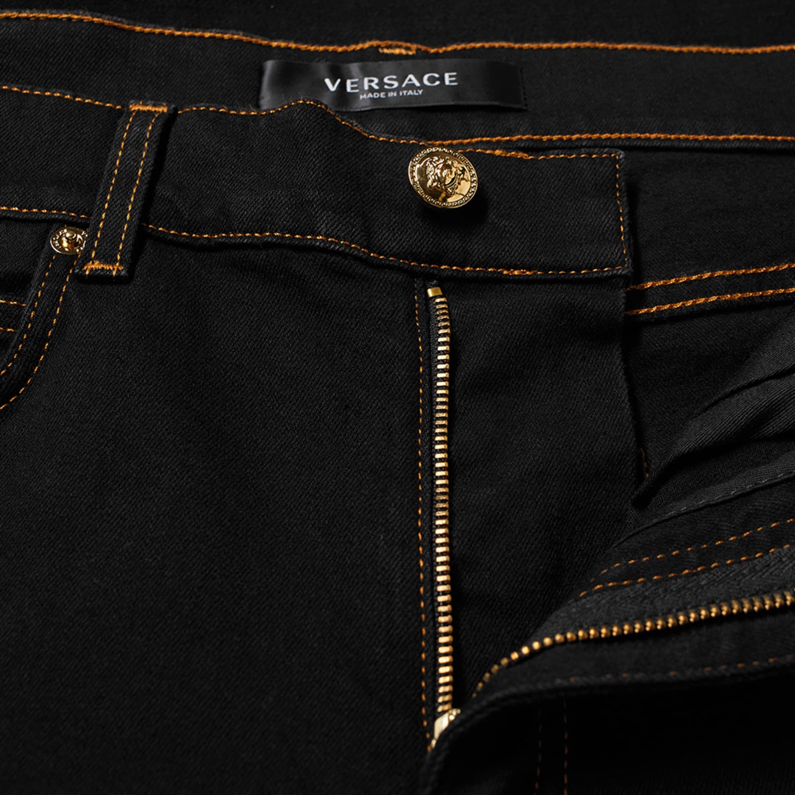 Versace Slim Fit Jeans Black END. (TW)