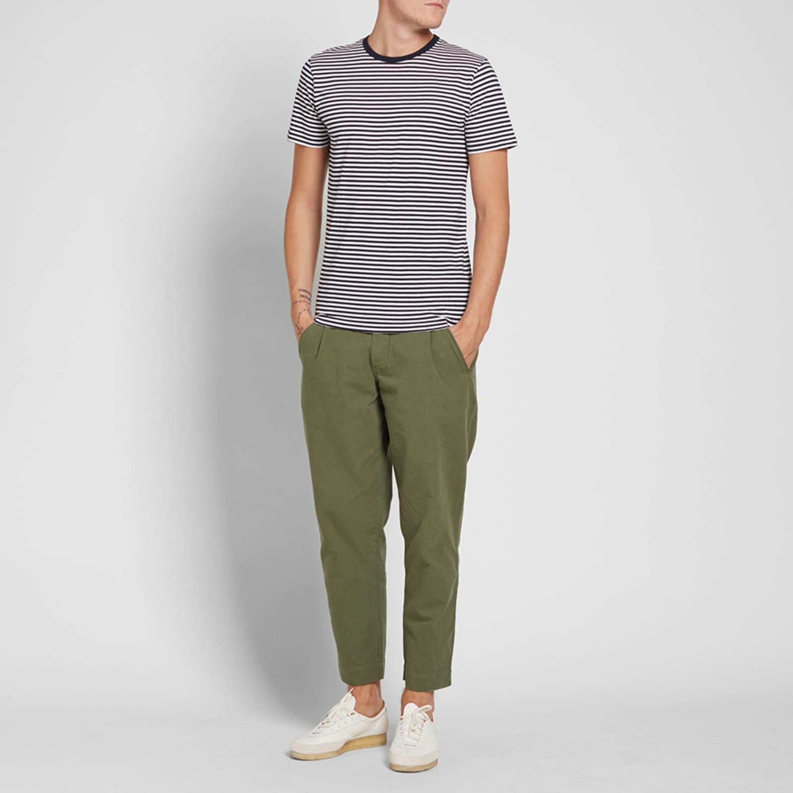 Folk Assembly Pant Field Green END. (GB)