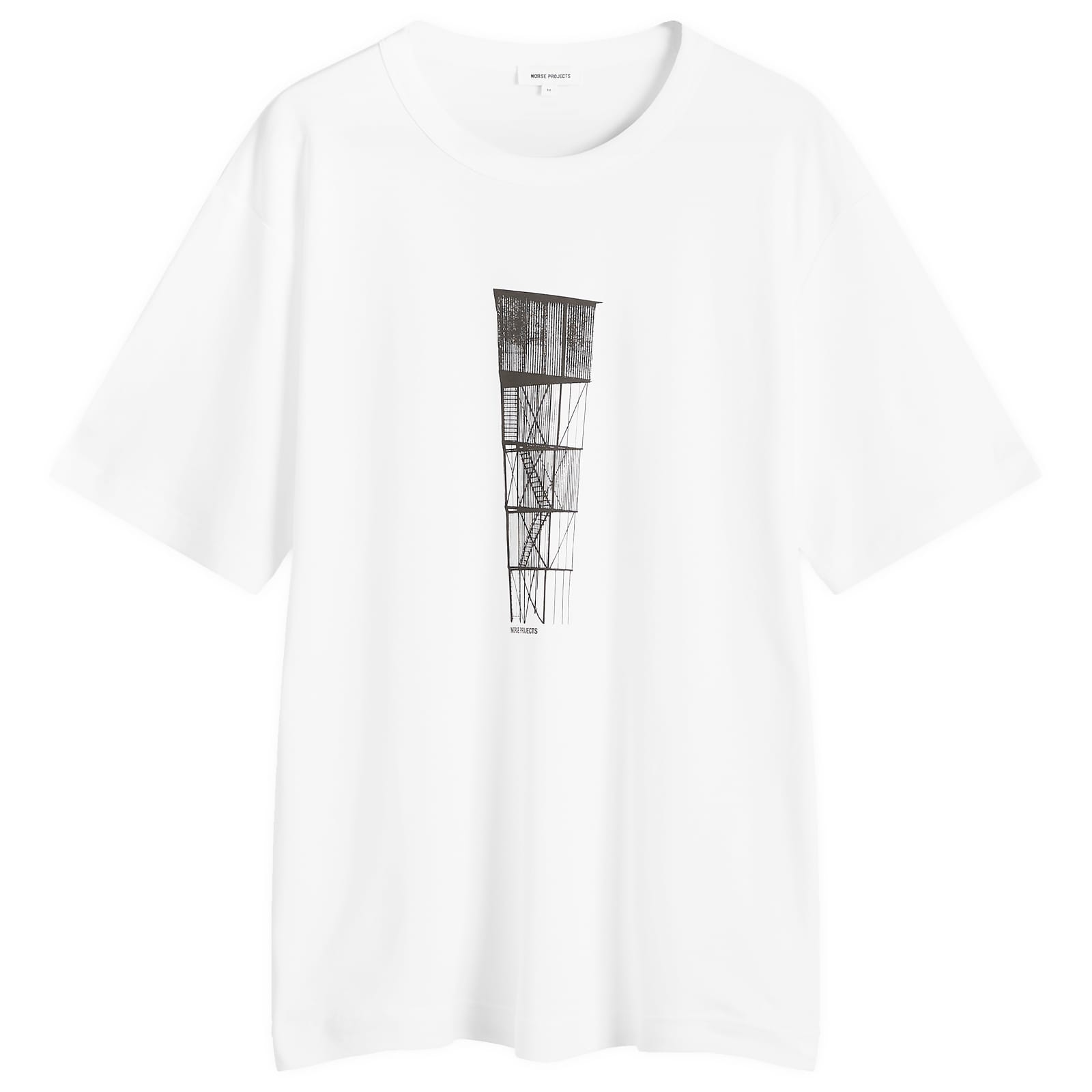 Norse Projects Holger Tower Print T-Shirt - White