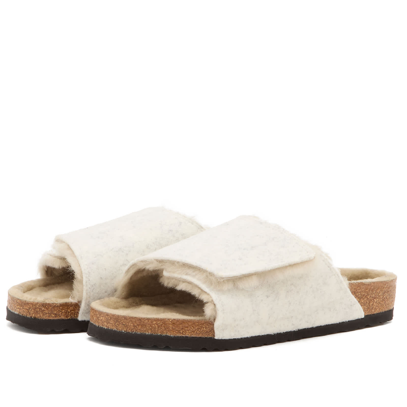 Birkenstock Solana Felt Shearling