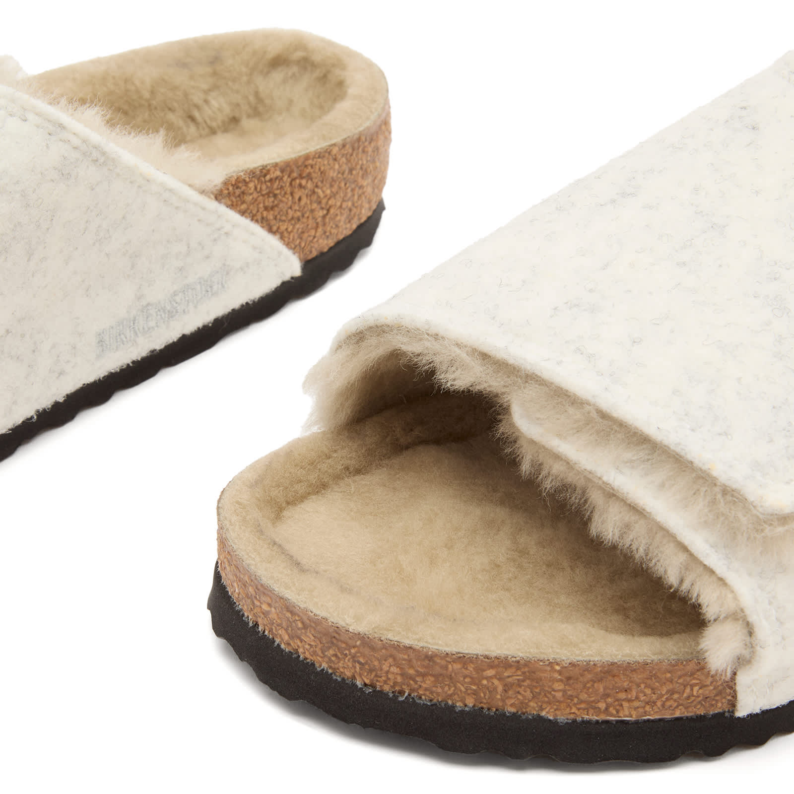 Birkenstock Solana Felt Shearling