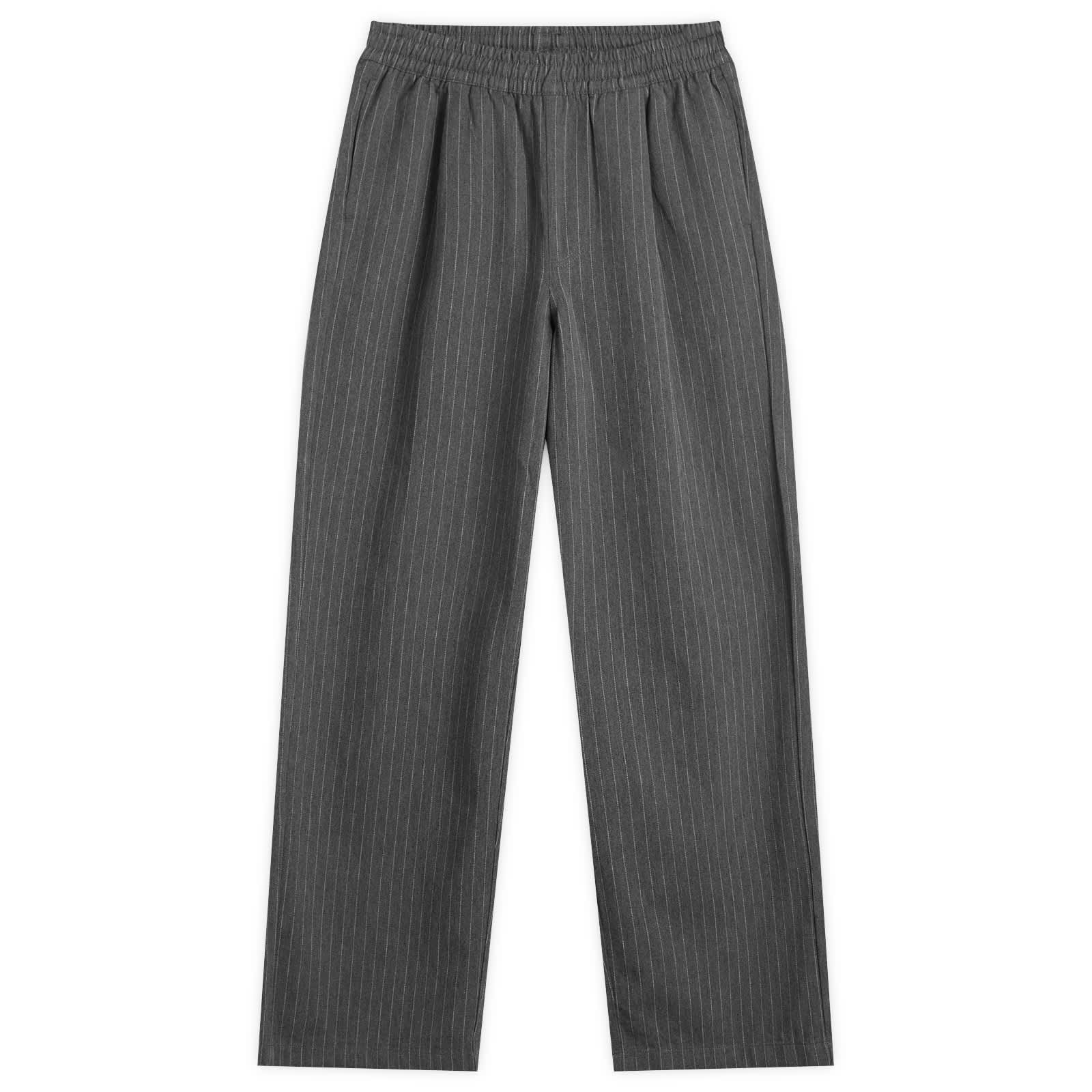 Obey Irina Pleated Trousers - Grey Multi