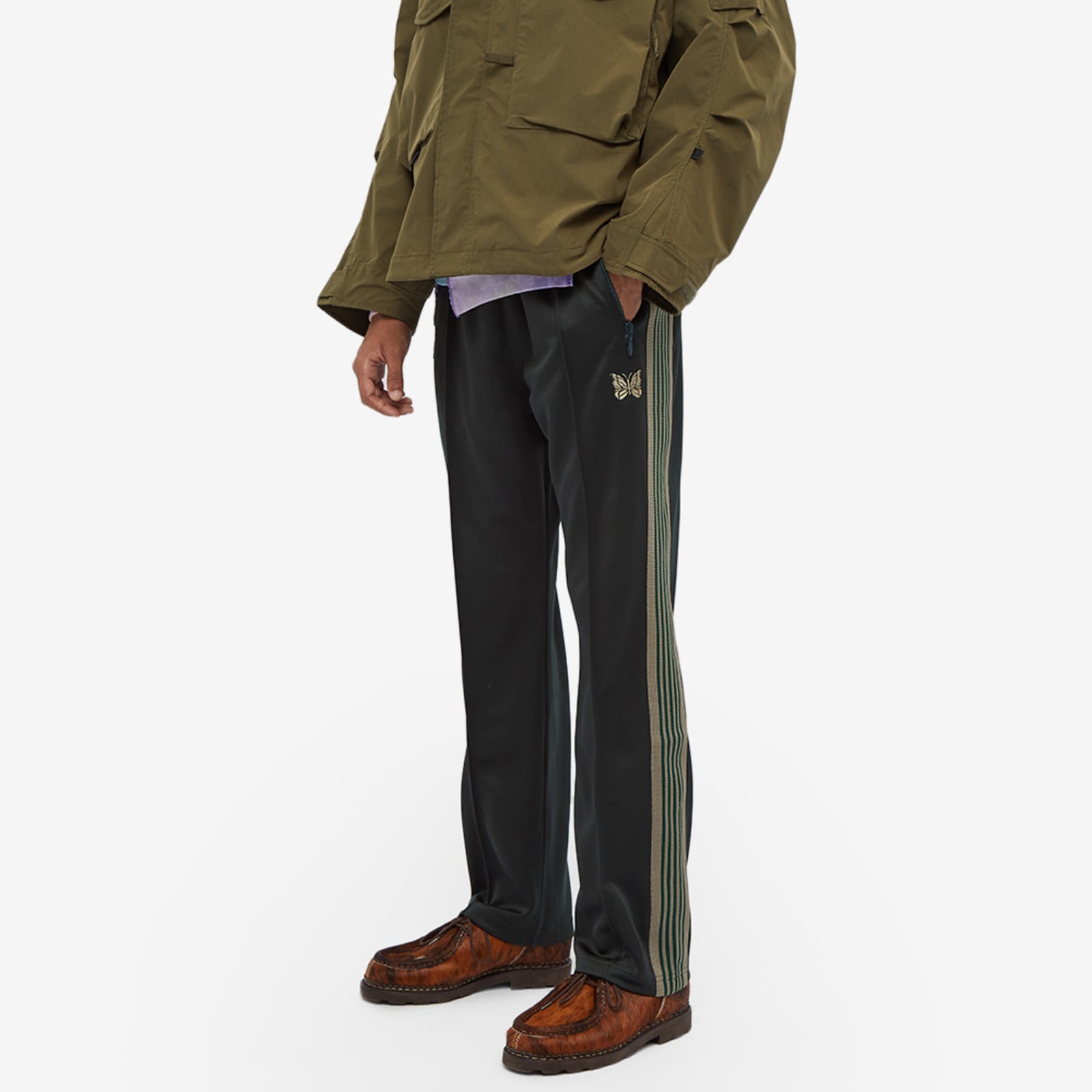 Needles Poly Smooth Narrow Track Pant