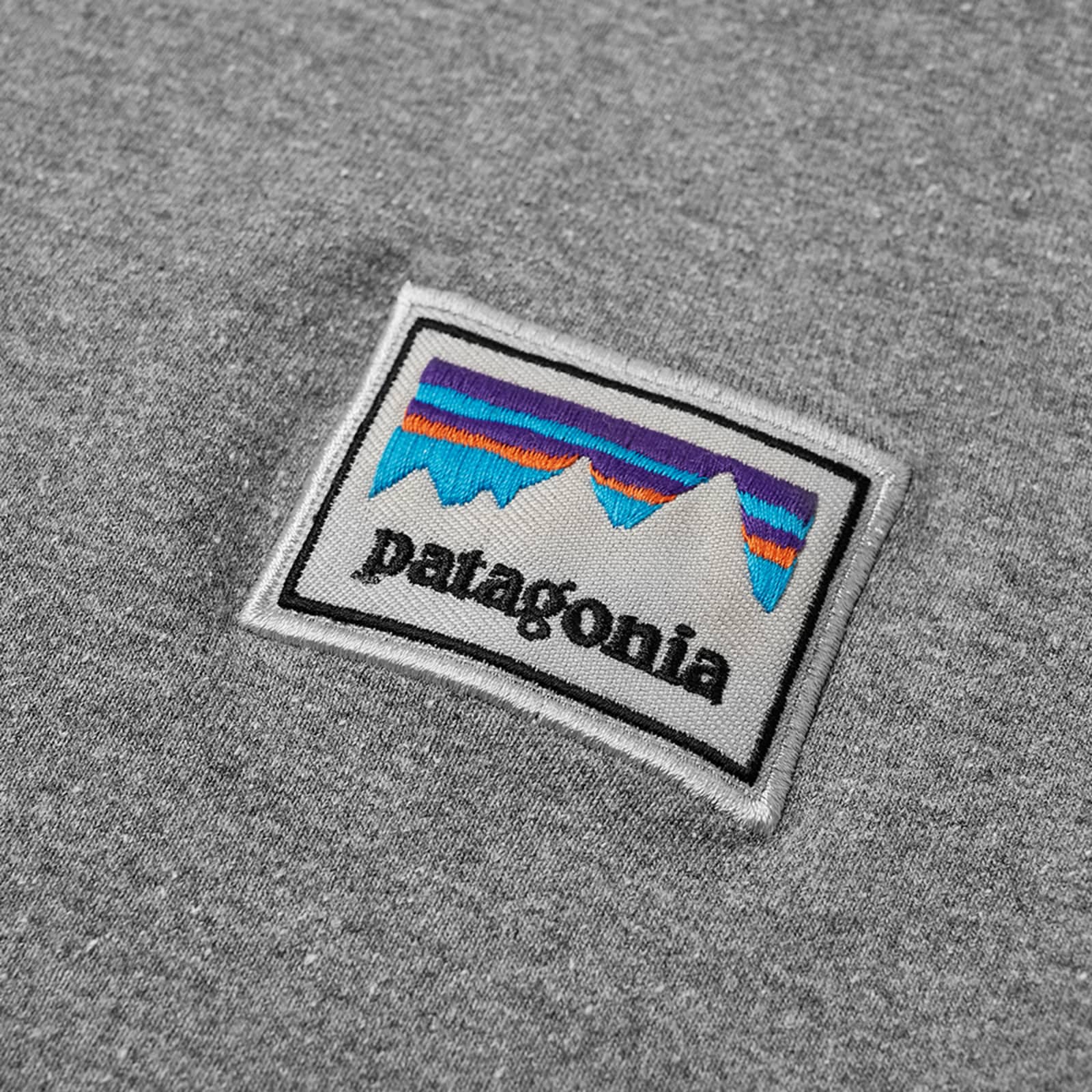 Patagonia shop sticker patch uprisal crew sweatshirt Clearance