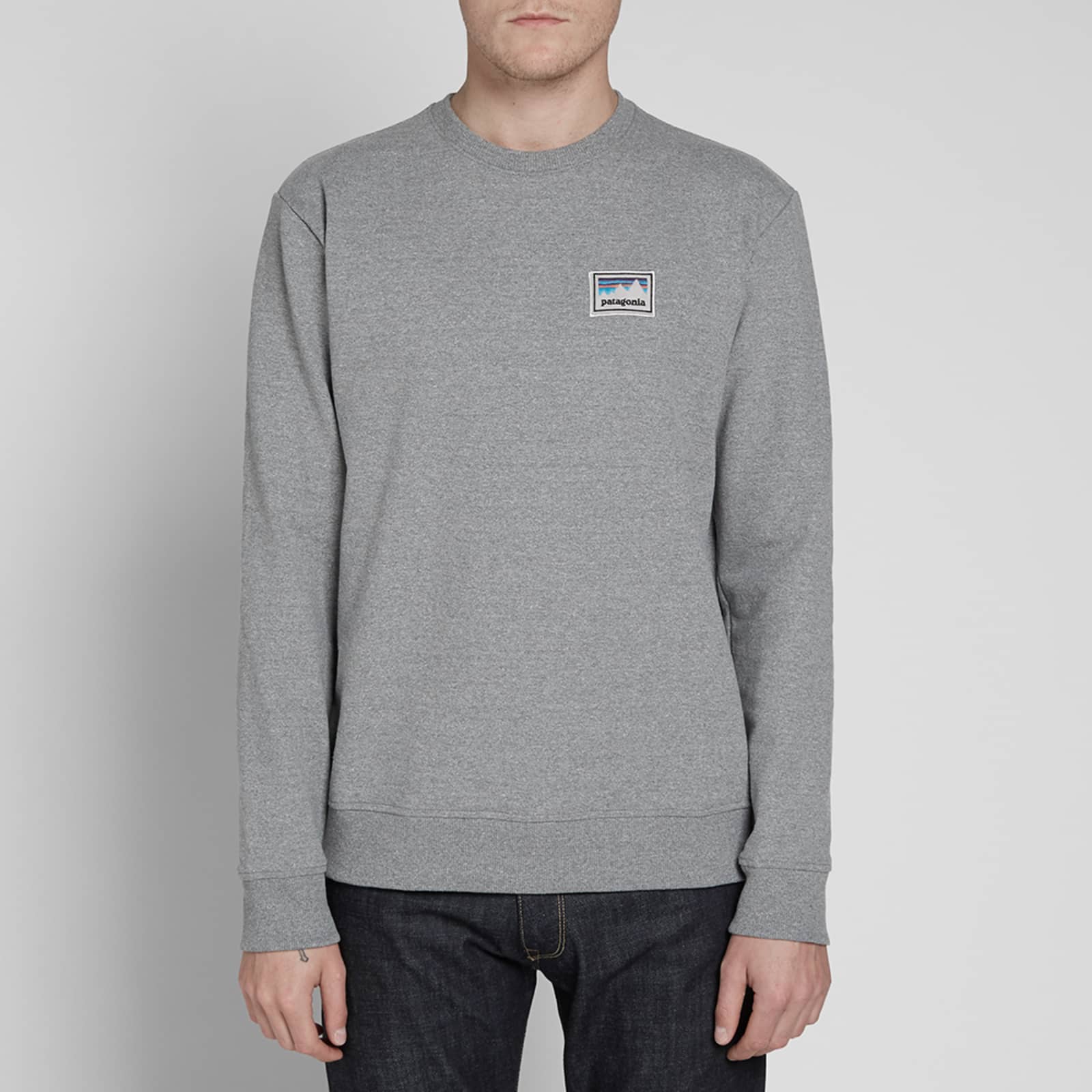 M's shop sticker patch uprisal crew sweatshirt Clearance