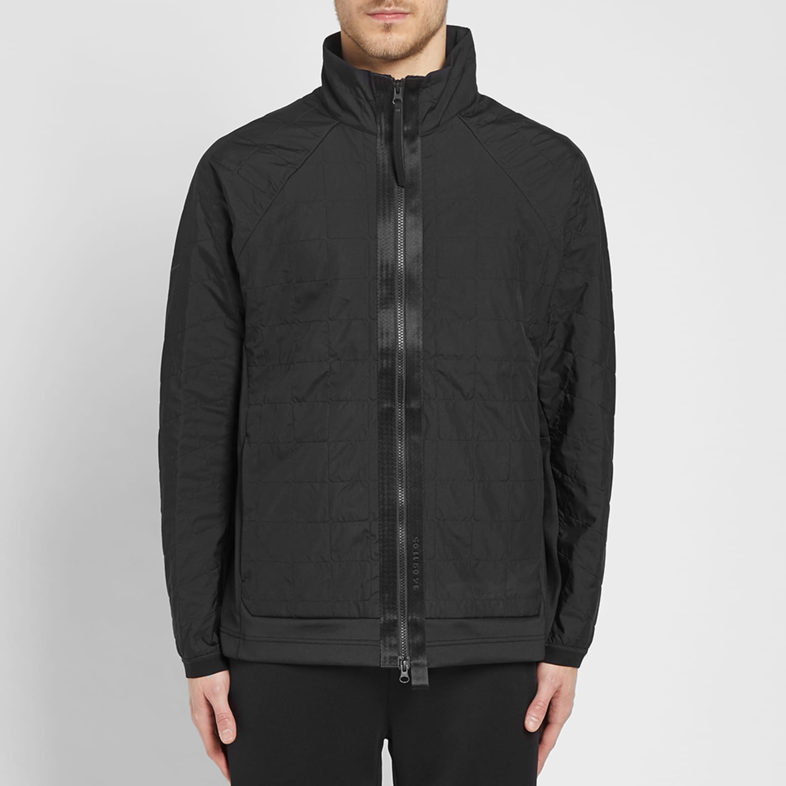 Nike Tech Pack Quilted Zip Jacket Black END.