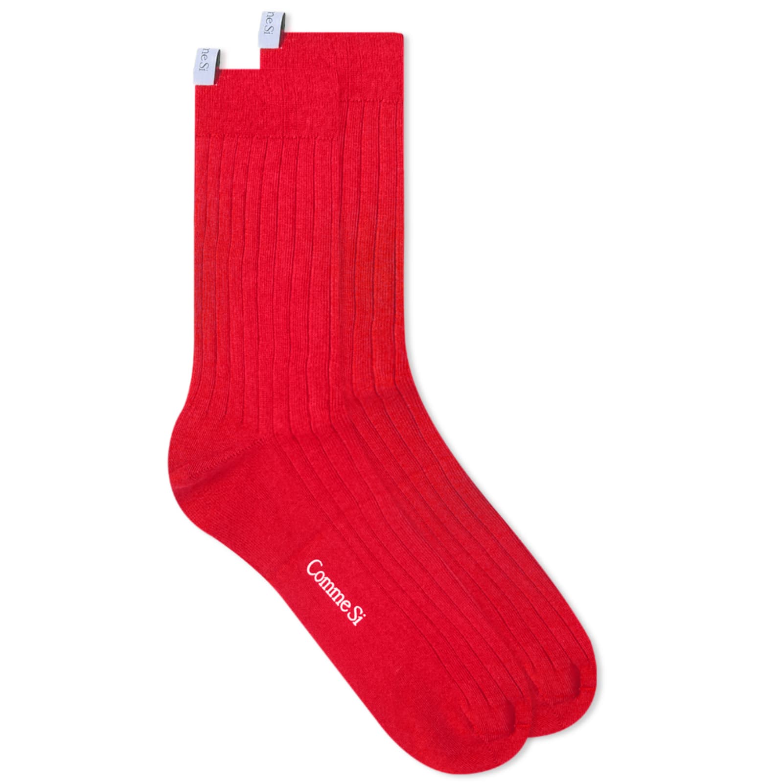 Comme Si Yves Cotton Sock Scarlet | END. (KR)