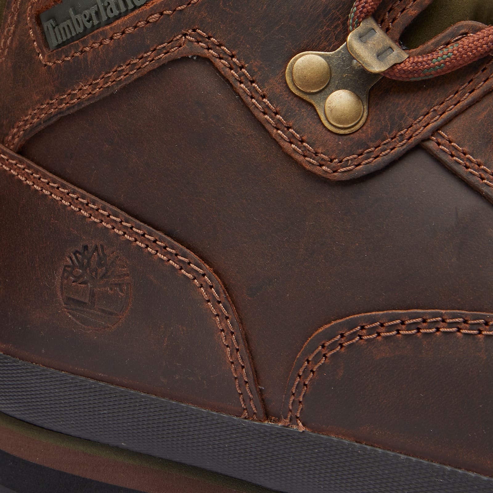 Timberland Euro Hiker Leather - Md Brown Full Grain