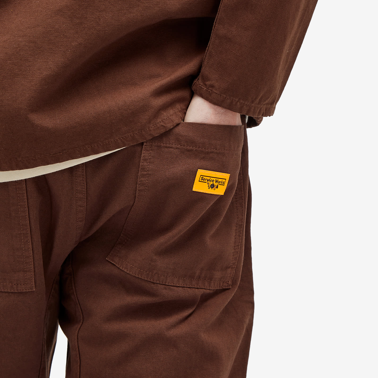 Service Works Classic Canvas Chef Pants Brown END. (JP)