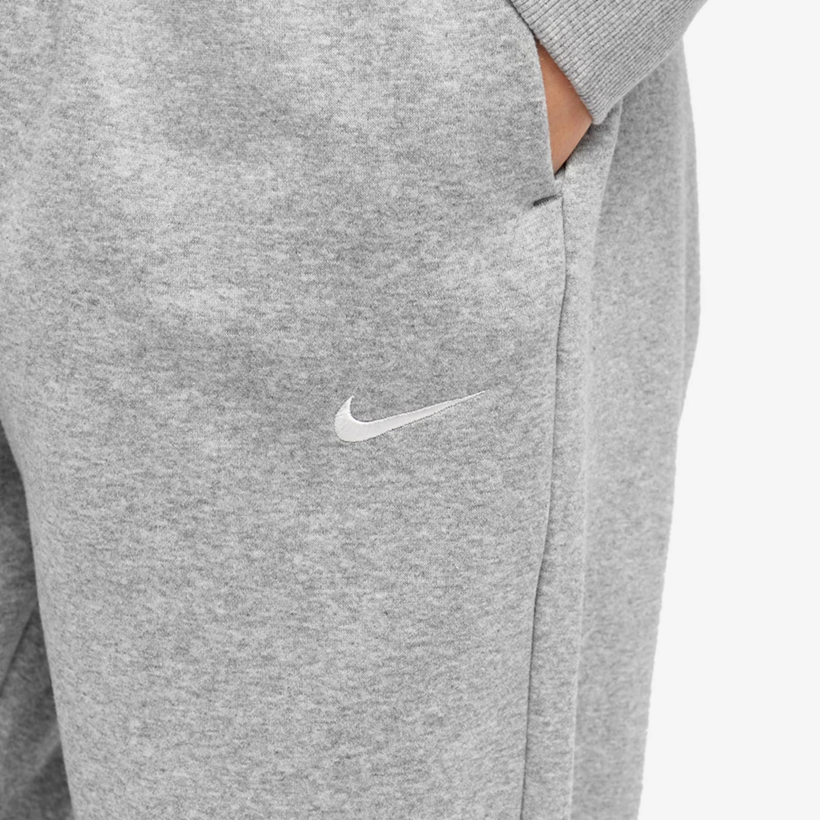 Nike Phoenix Fleece Oversized Pant Dark Grey Heather & Sail END. (US)