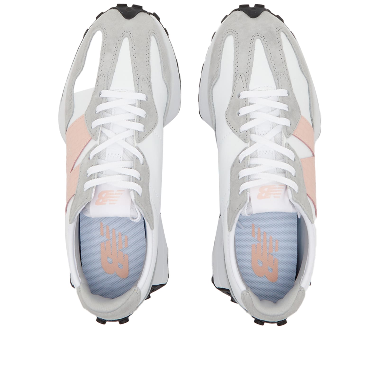 New Balance WS327DP White & Pink | END. (AU)