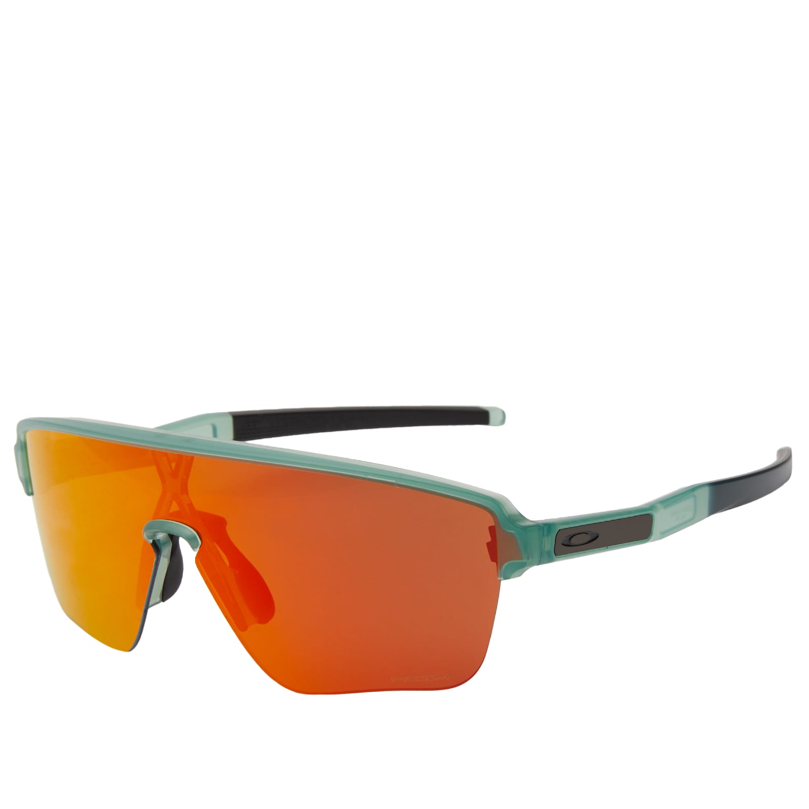 Oakley Corridor SQ Sunglasses - Matte Trans Jade & Prizm Ruby