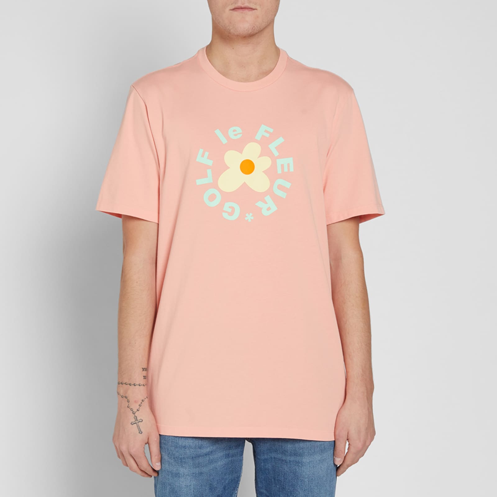 Converse x Golf le Fleur Tee Peach Pearl END. (US)