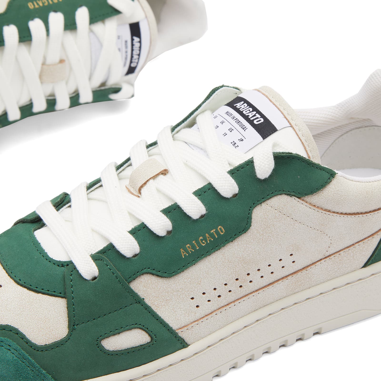 Axel Arigato Dice Lo Sneaker White & Kale Green END. (AR)