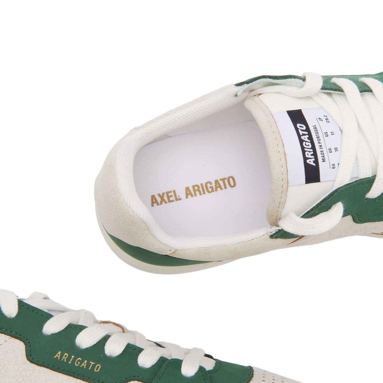 Axel Arigato Dice Lo Sneaker White & Kale Green END.