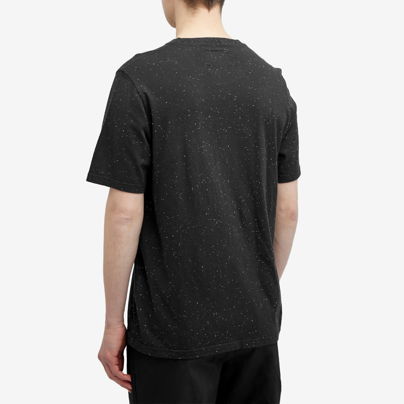 Folk Pocket Nep Assembly T-Shirt - Soft Black