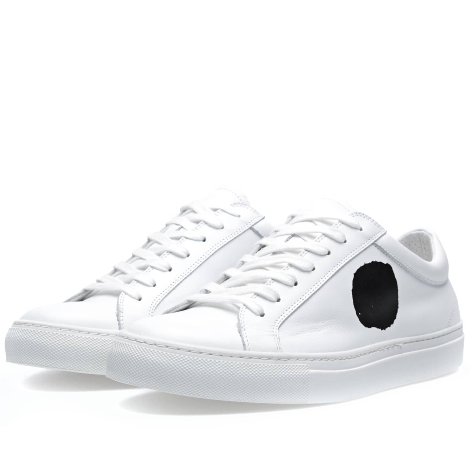 Comme des Garçons SHIRT x Erik Schedin Dot Leather Sneaker - White