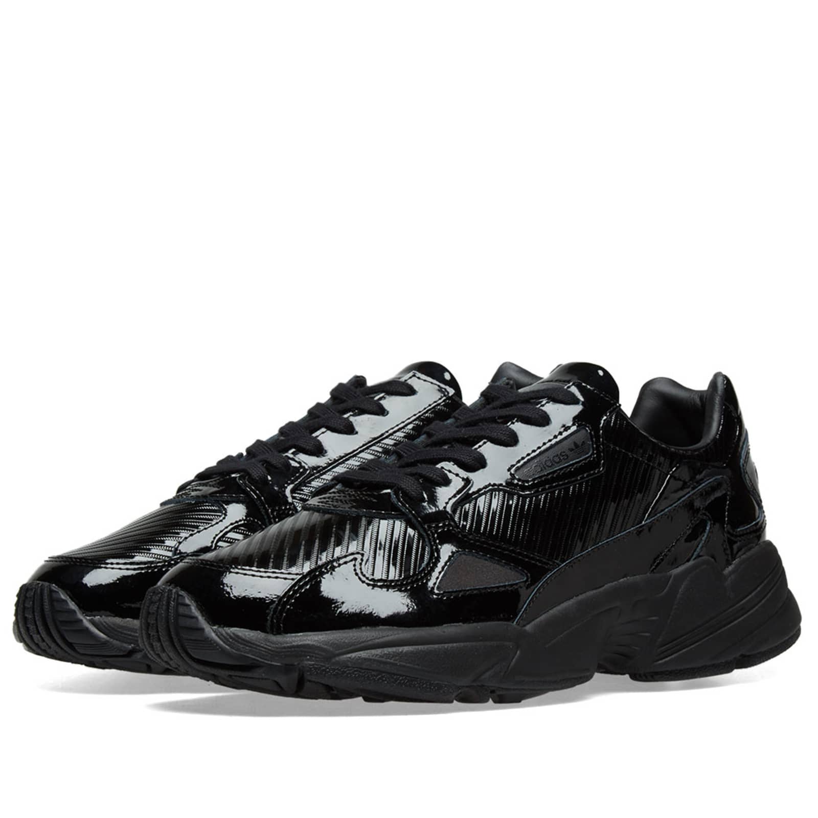 Adidas Falcon W Core Black & Collegiate Purple | END. (US)