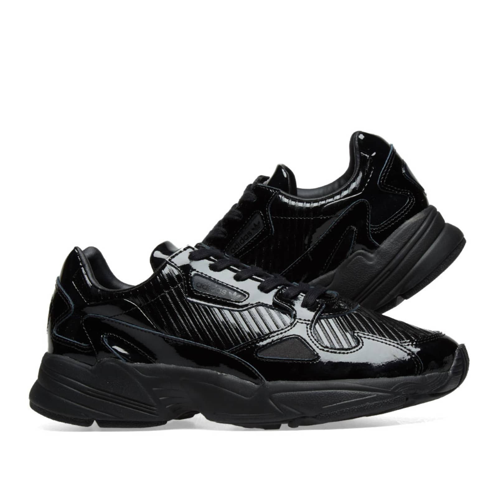 Adidas Falcon W Core Black & Collegiate Purple | END. (US)