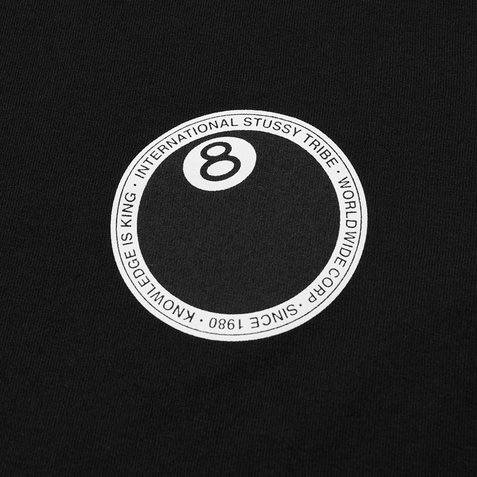 Stussy 8 Ball Dot T-Shirt - Black